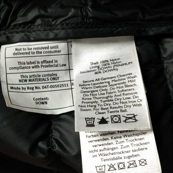 Eddie Bauer EB650 Zipper Puffer Jacket Medium - Picture 4 of 8